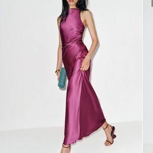 Reformation Anaiis Silk Dress